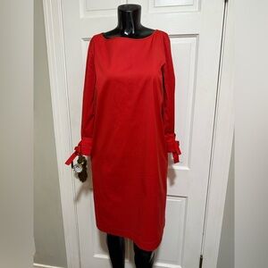Red Orange Lafayette 143 New York Womens Dress Size P